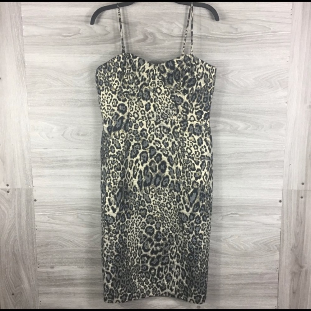 Leopard sheath dress 👁👯‍♂️